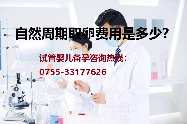 自然周期取卵费用介绍